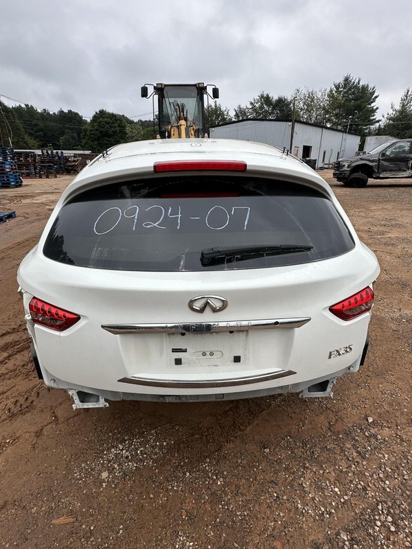 2011-2013 INFINITI FX35 BACK DOOR TRUNK DECK LID LIFTGATE WHITE QAA OEM