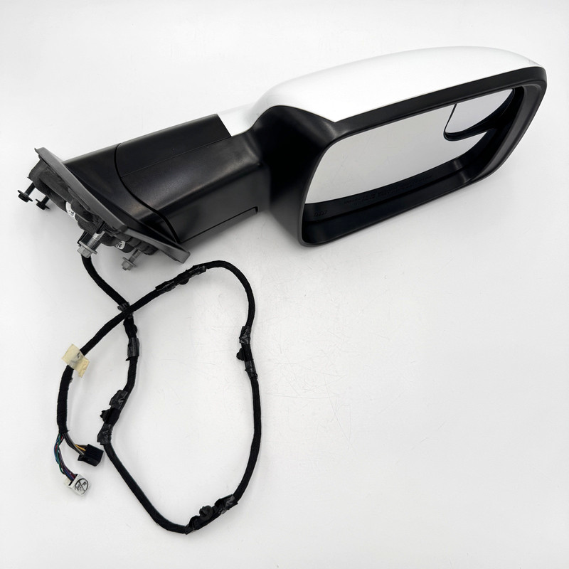 ✅ 19-26 RAM 1500 5th OEM HEATED OUTSIDE REAR VIEW MIRROR RIGHT SIDE RH WHITE PW7