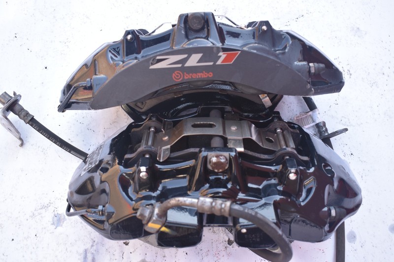 2010-15 Camaro ZL1 BremboPerformance COMPLETE SET Brake CalipersOEM *BLACK*