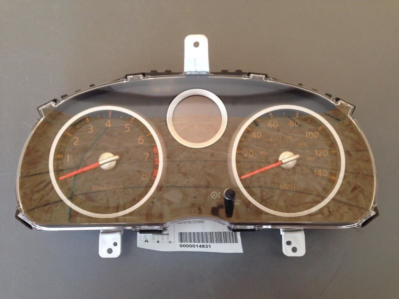 Speedometer Instrument Cluster MPH AT Fits 2008 Nissan Sentra 29819