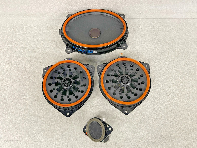 ⭐2018-2023 SUBARU CROSSTREK FRONT & REAR DOOR SPEAKER W/TWEETERS SET OEM LOT2688