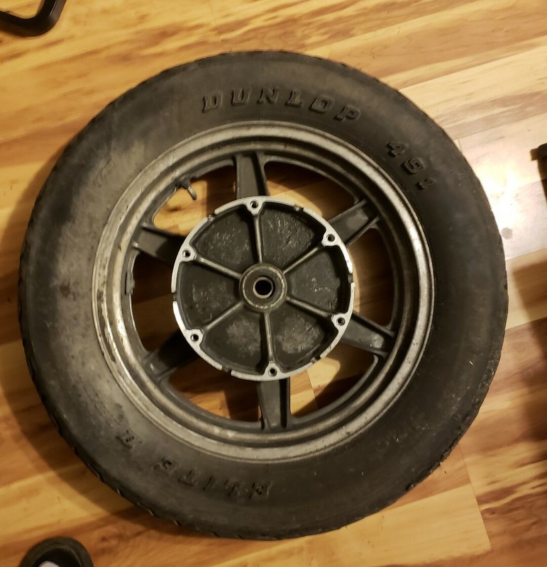 1988 HONDA GOLDWING GL1500 GOLD WING OEM REAR MAG WHEEL RIM 16X3.50 #2