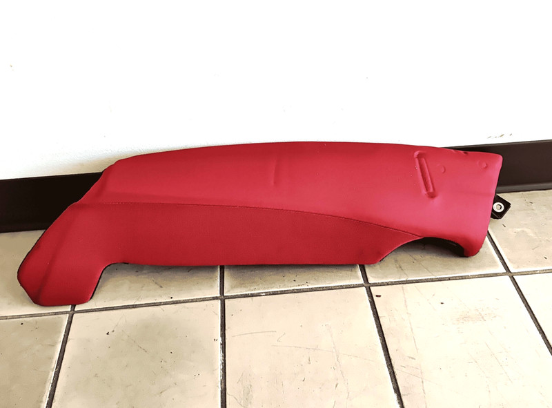 2018-2024 Audi S5 Sportback Rear Left Driver Seat Bolster Leather Red OEM