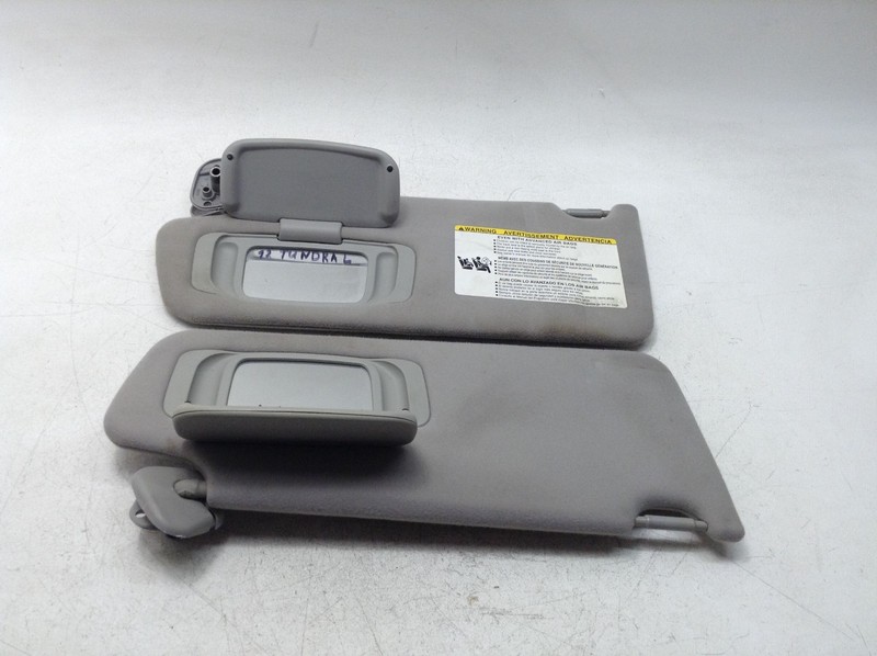 07-13 TOYOTA TUNDRA FRONT RIGHT / LEFT SUN VISOR SET OEM