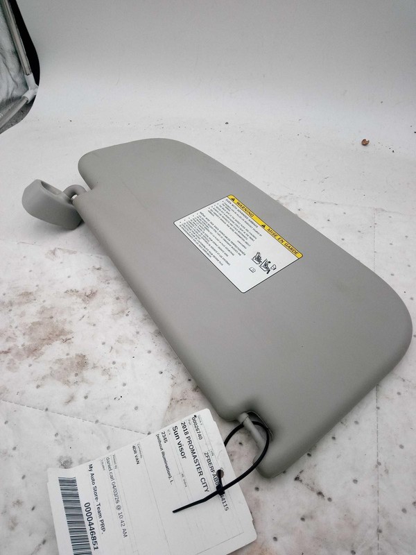2018 RAM ProMaster City Sun Visor White OEM 541608 Used 149k Miles