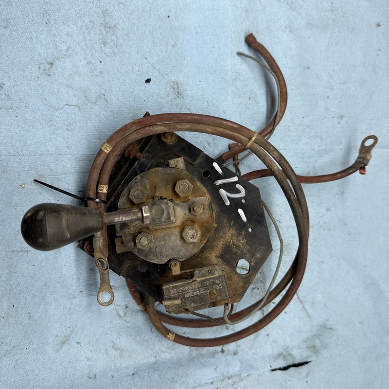 1970’s - 1980’s Vintage EZGO GOLF CART 36v Electric Forward Reverse Switch 12