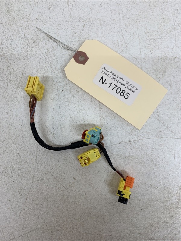 ⚡️17-22 Tesla Model 3 Y Front Steering Wheel SRS DAB Wiring Harness 17085 B136