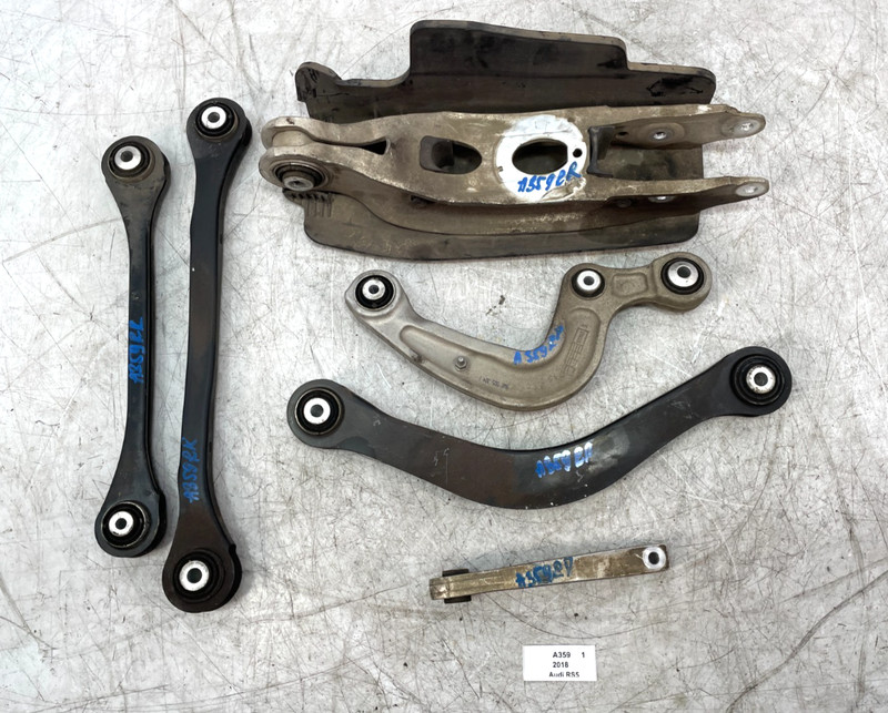 ✅ 17-24 OEM Audi RS5 A5 S4 S5 Rear Right Passenger Lower Upper Control Arm SET