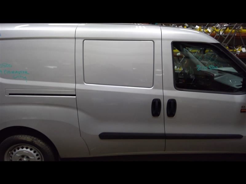 Passenger Rear Side Door Sliding Gray Fits 15-17 PROMASTER CITY 783295