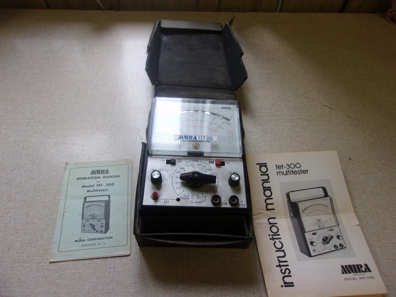 MURA model FET-300 electric testing OHM meter *FREE SHIPPING*