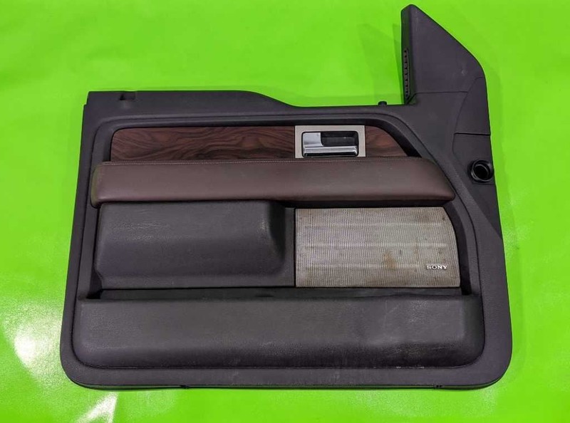 10 FORD 150 PLATINUM DRIVER LEFT FRONT INTERIOR DOOR PANEL OEM 3938-103