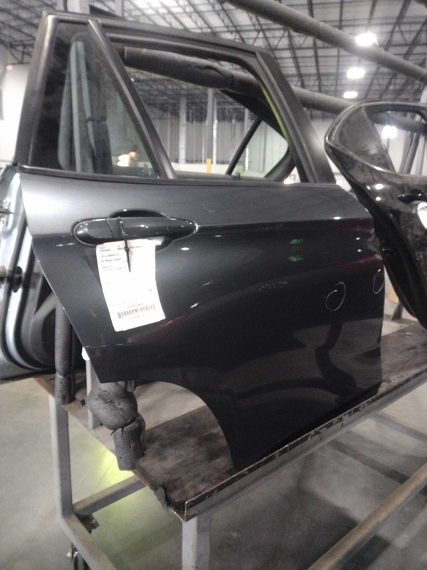 2014 BMW X1 Right Rear Door Grey OEM Used Part Small Ding 103K Miles