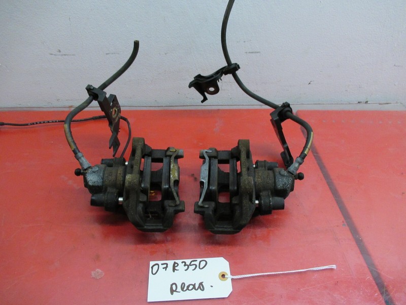 06-09 MERCEDES-BENZ W251 R CLASS REAR RIGHT & LEFT BRAKE CALIPERS PAIR SET OEM