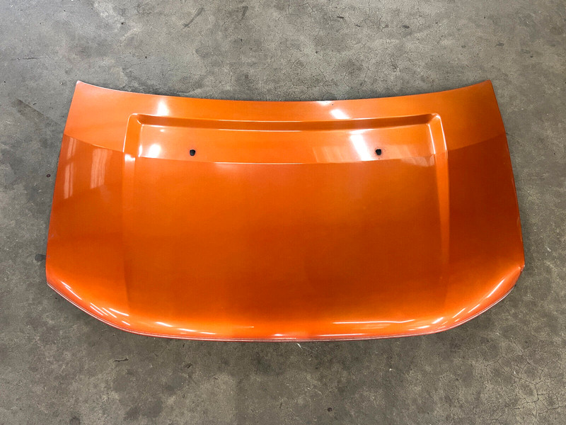 ⭐2003-2008 HONDA ELEMENT EX FRONT HOOD COVER PANEL ORANGE ASSEMBLY OEM LOT2532
