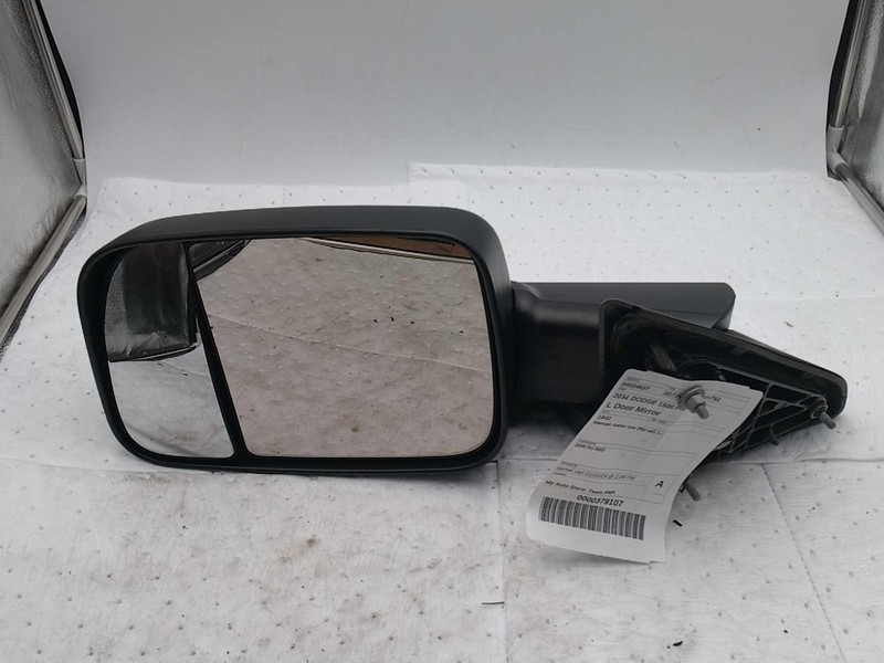 2011 RAM DODGE 1500 LEFT DOOR MIRROR RED OEM 441296 109K MILES