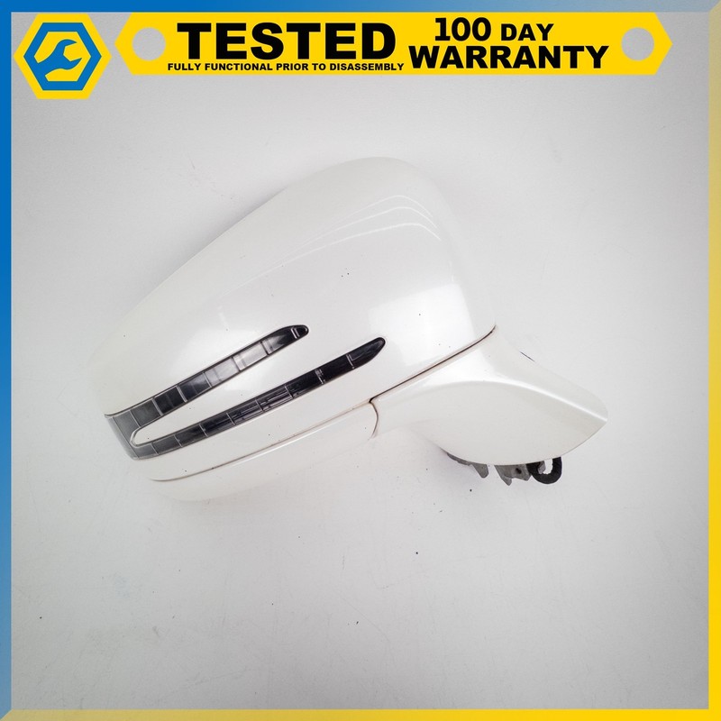 12-18 MERCEDES-BENZ CLS63 AMG RIGHT SIDE REAR VIEW DOOR MIRROR W/ BLIND SPOT OEM