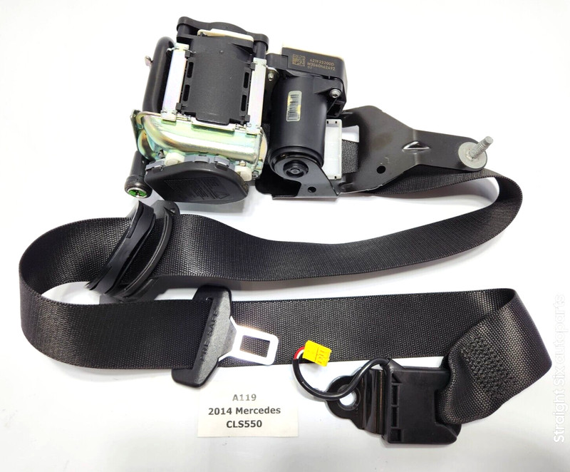 ✅ 13-18 OEM Mercedes W218 CLS550 Front Passenger Seat Belt Seatbelt Retractor