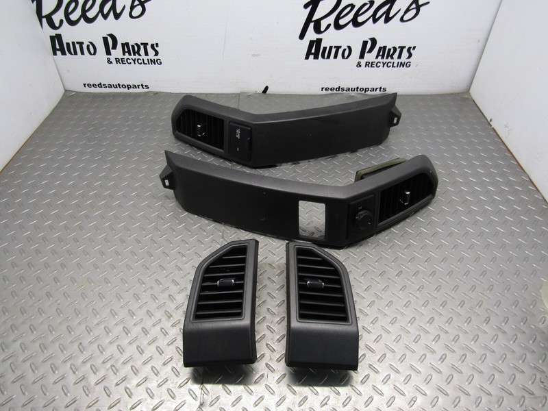 2017-2022 F250 F350 F450 Set of 4 Gray A/C-Heat Vents Dash Dashboard Trim OEM