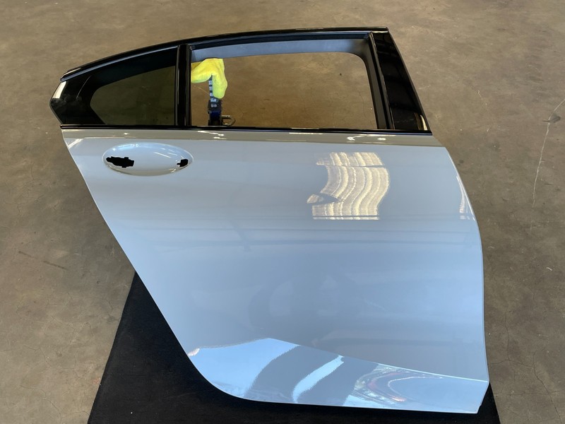 21-24 BMW M3 G80 Rear Right Passenger Exterior Door Shell Panel Gray 1614 OEM