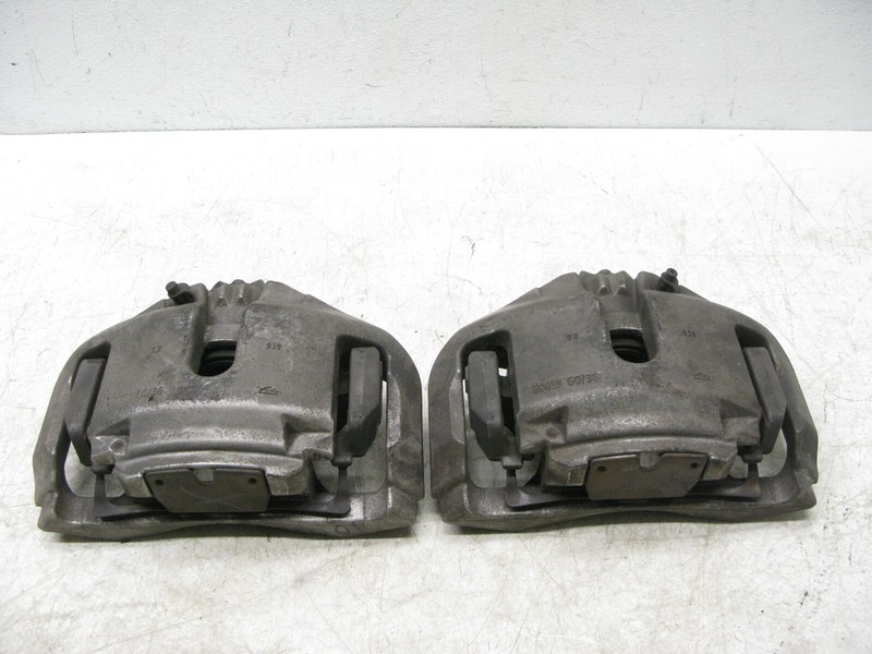 09-19 BMW F07 535i GT 750i ABS DISC BRAKE CALIPER LEFT RIGHT FRONT SET OEM 10032