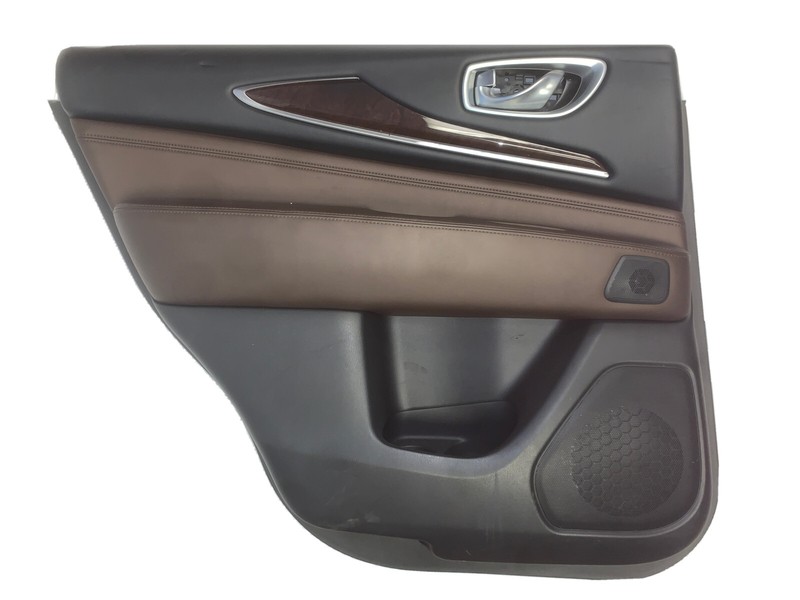 Infiniti QX60 door panel trim 2014 2015 rear left side assy OEM 829A13JS4C
