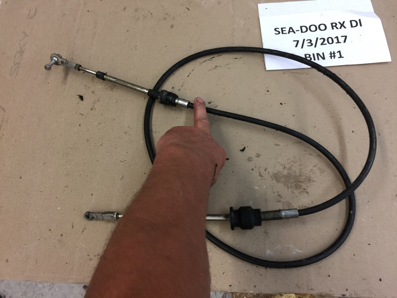 Sea-doo RX DI 951 Steering Cable FRESHWATER!
