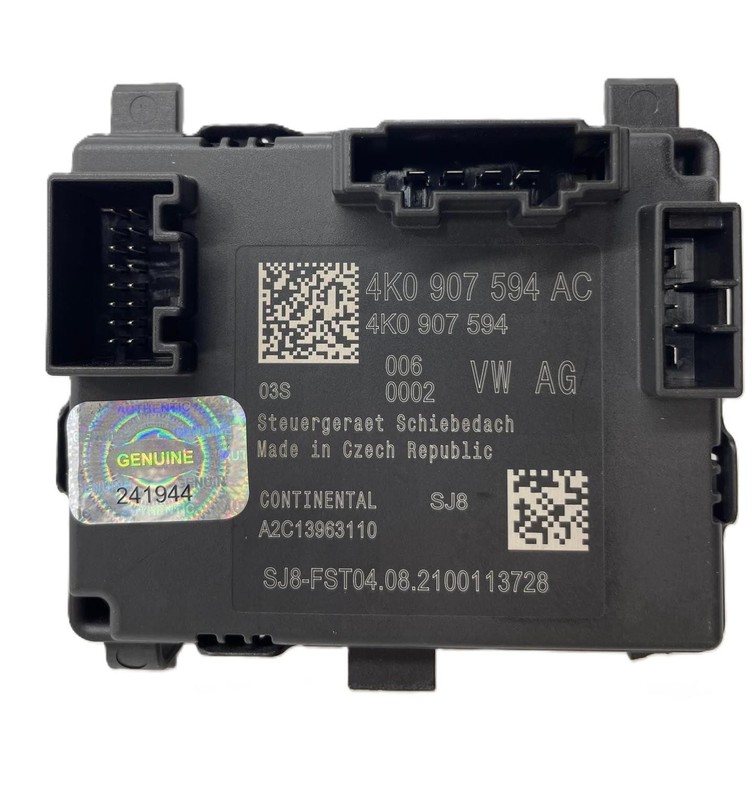 2019-2023 Audi Q3 Roof Mountes Sunroof Window Control Module 4K0907594AC OEM