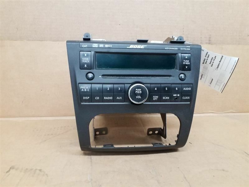 Audio Equipment Radio Receiver AM-FM-6 Disc CD Fits 07-09 ALTIMA 248081