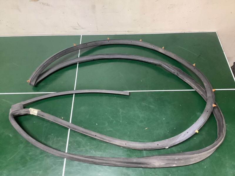 06-11 Civic 4Dr Left Rear Weatherstrip Gasket Rubber Around Door Seal Used OEM