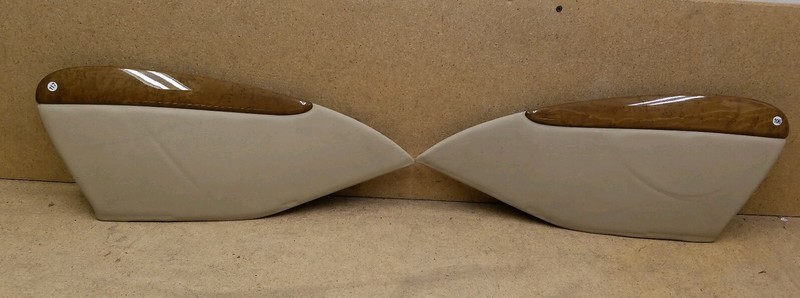 1999 - 2002 JAGUAR S-TYPESET FRONTRIGHT & LEFT DOOR PANEL WOOD TRIM OEM