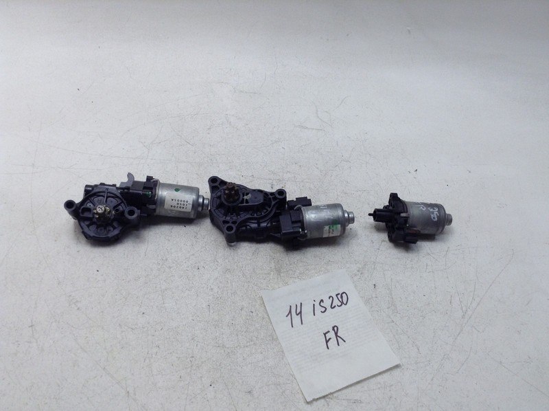 14-20 LEXUS IS250 FRONT RIGHT PASSENGER SIDE SEAT MOTOR SET OF 3 ITEMS OEM