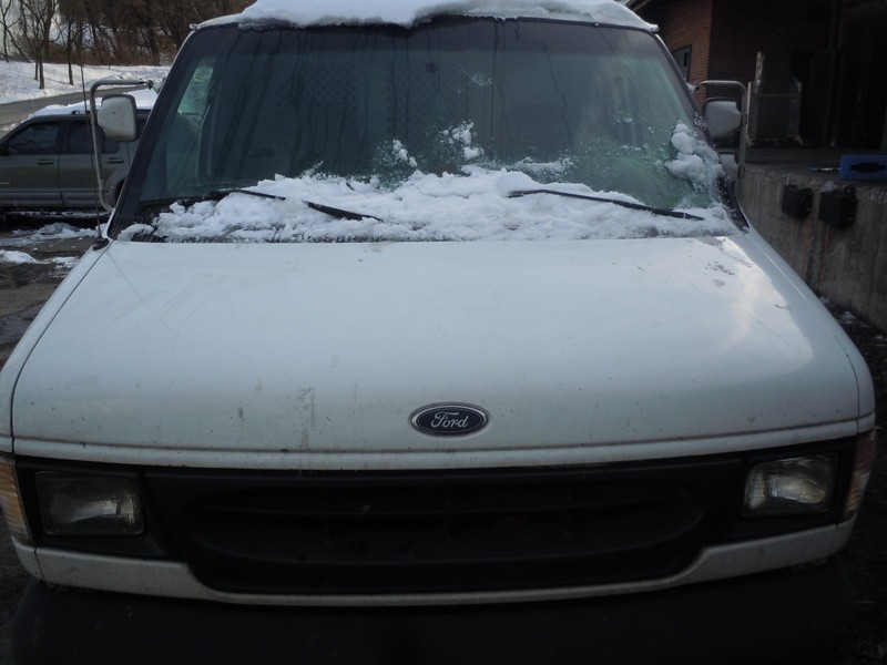 1997-2002 Ford E-250 Hood Bonnet Lid OEM YZ