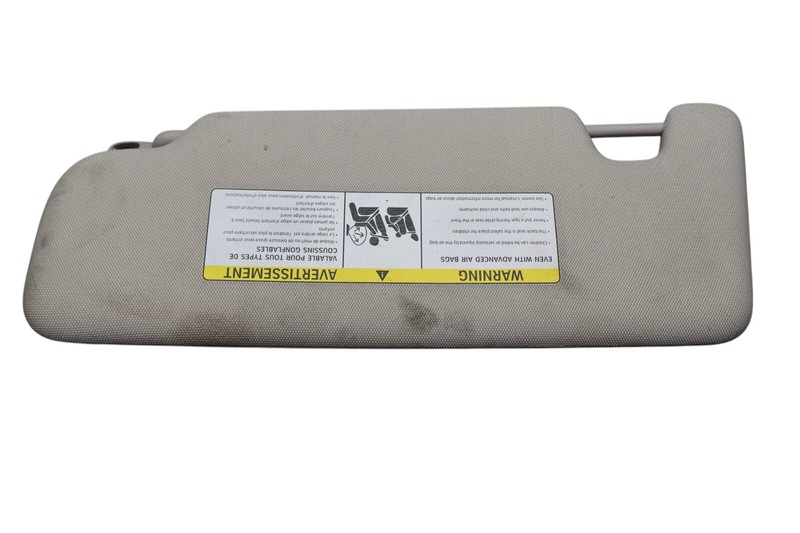 14-21 BMW i3 I01 Front Right Passenger Side Sunvisor Sun Visor Gray OEM