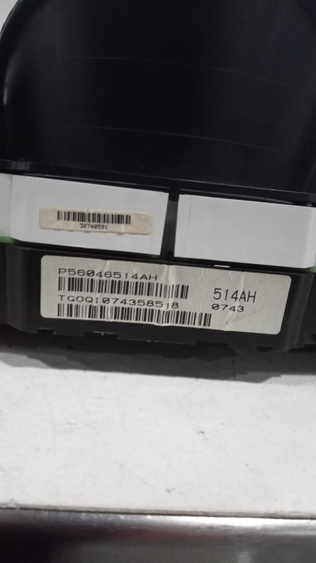 2013 Chrysler 200 Speedometer Gauge Black OEM 418165 117K Miles