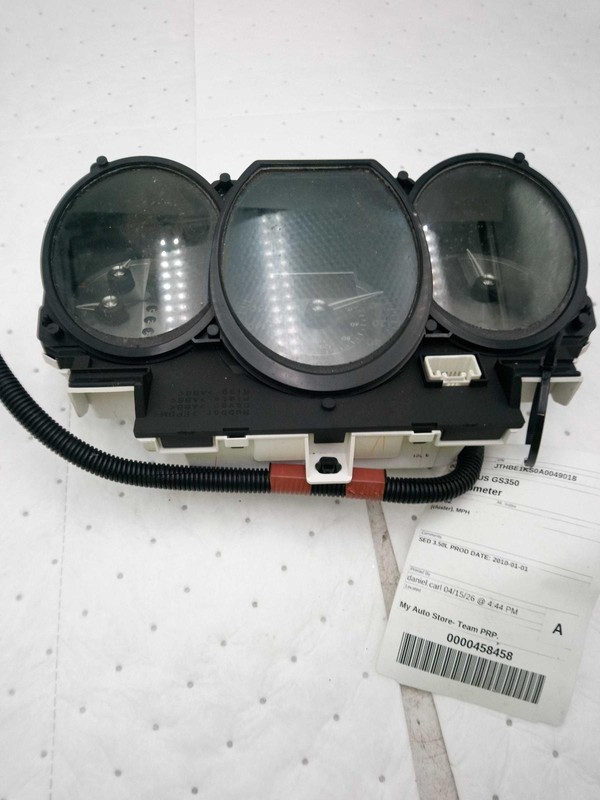 2010 Lexus GS350 Speedometer Gauge OEM Grey 188k Miles NJ25-27540-701335