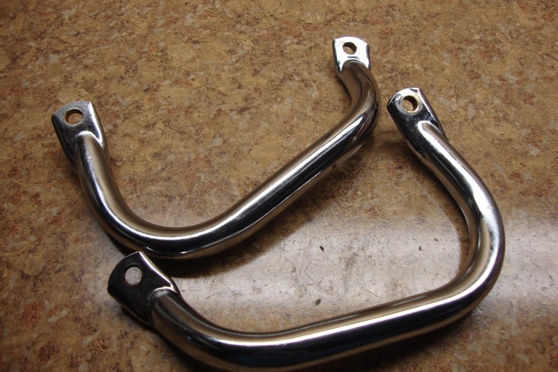 2002 Kawasaki Voyager ZG1200 ZG 1200 B XII Rear Grab Rail Bars Handle Back 02