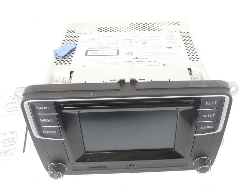 2017 17 Volkswagen Jetta 5" AM FM CD Radio CD Disc SD Drive Receiver Display OEM