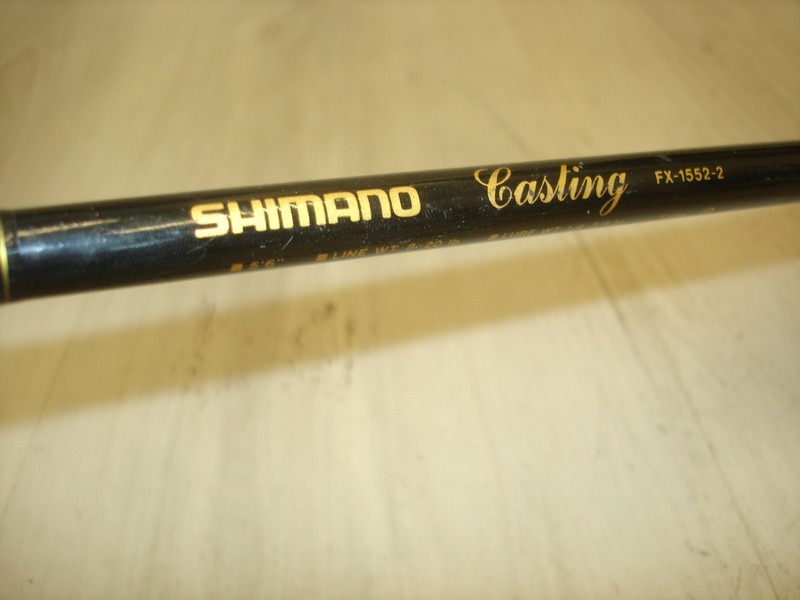 Shimano FX-1552-2 Casting Fishing Rod, 5'6" 2 Piece 8-20 lb