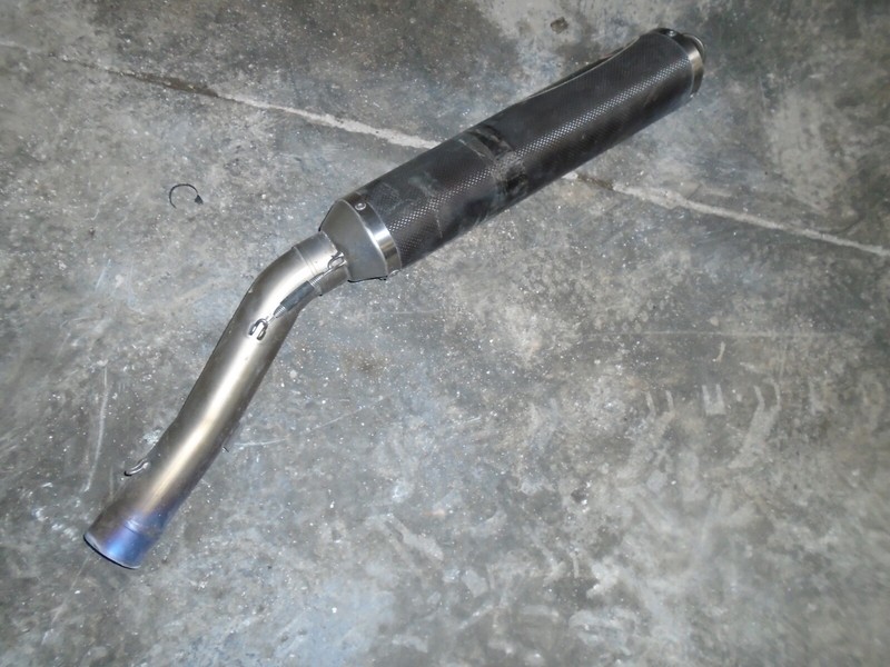 2003 Yamaha FZS1 FZ1 FZ FZS1000 1000 Fazer Exhaust System Muffler Akrapovic Pipe