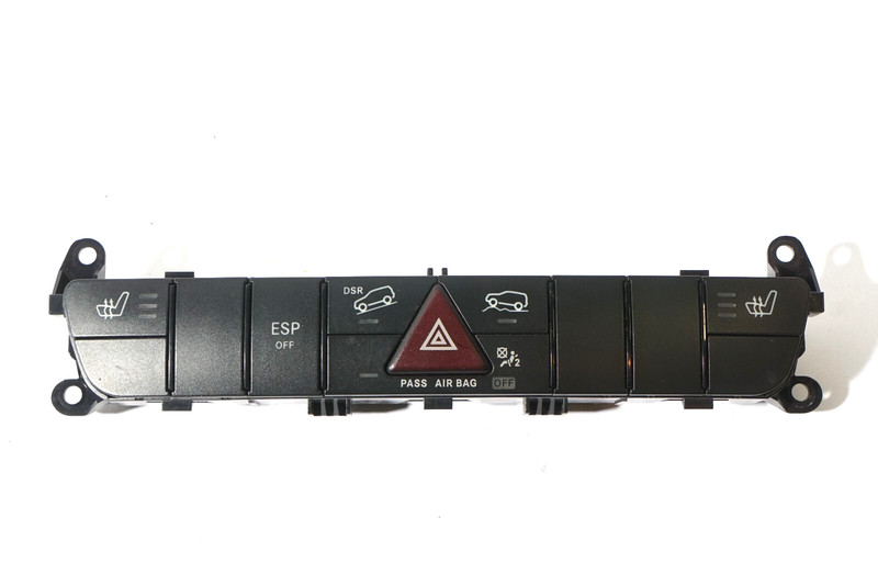 2006-2009 MERCEDES BENZ ML350 W164 HAZARD TRACTION CONTROL HEATED SEAT SWITCH