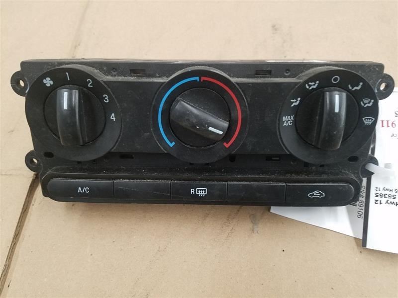 Temperature Control Manual Temperature Control Fits 08-09 SABLE 222840