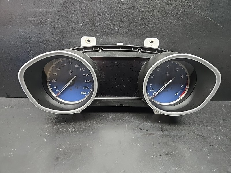 14-17 Maserati Ghibli Speedometer Odometer Instrument Gauge Cluster 109K OEM