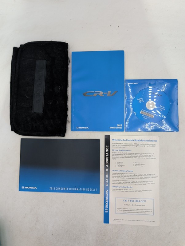 2015 Honda CR-V Owners Manual With Case OEM Free Shipping