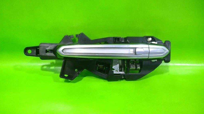 13-17 XTS ILLUMINATED DRIVER LEFT REAR EXTERIOR DOOR HANDLE ASSEMBLY OEM 4073-78