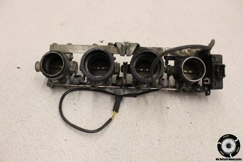 1985 BMW K100RT THROTTLE BODIES BODY INTAKE ASSEMBLY K 100 RT 85