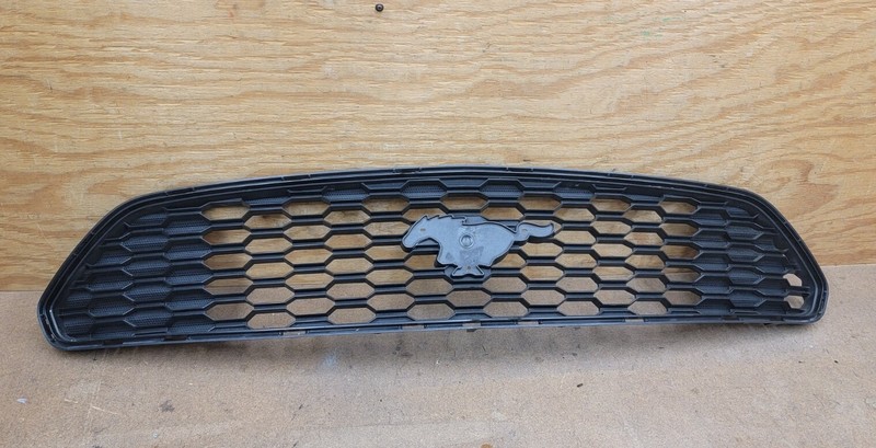 2015 2016 2017 Ford Mustang Front Bumper Upper Grille # FR3B8200AEW OEM