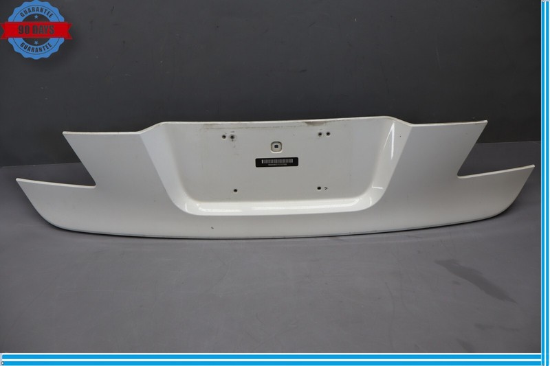 09-15 BMW 750i 750Li F01 F02 Trunk Lid License Plate Finisher Panel Trim Oem