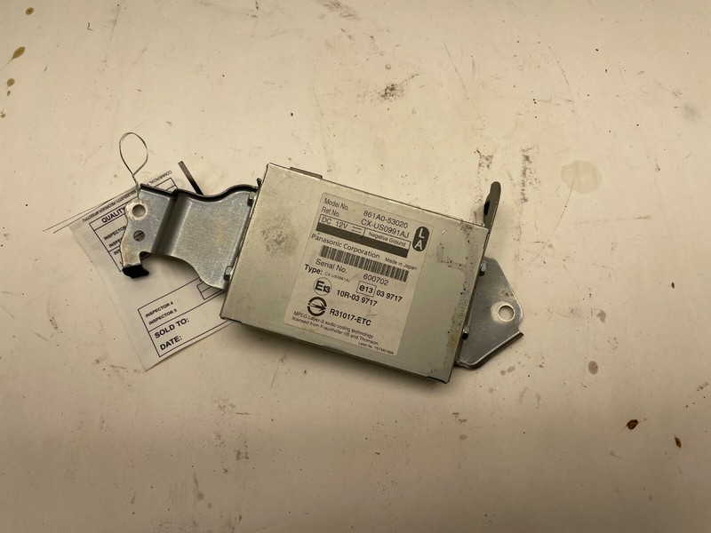 2008-2014 LEXUS IS-F MULTI MEDIA INTERFACE COMPUTER CONTROL MODULE 861A0-53020