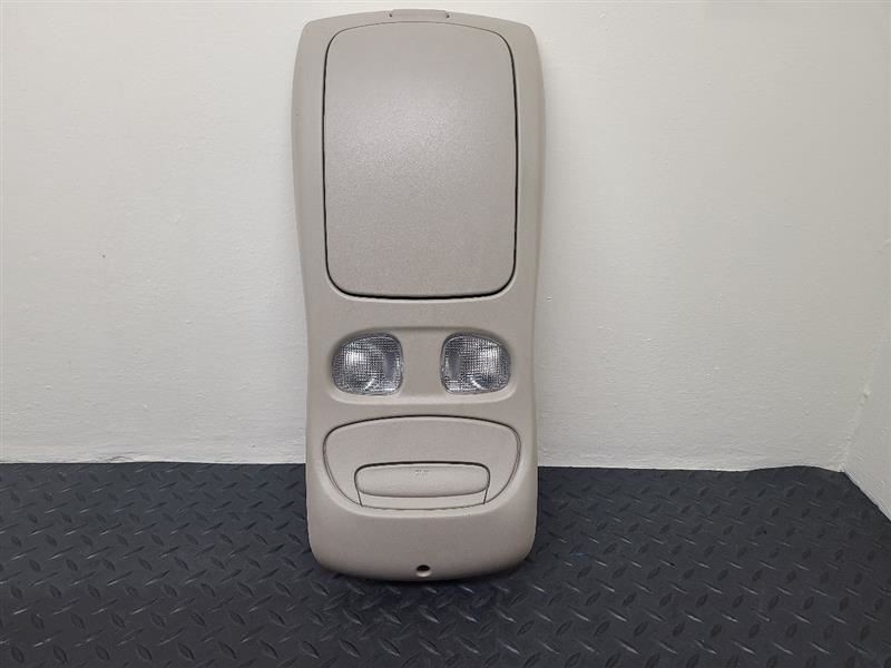 2002 Dodge Dakota Roof Overhead Console Assembly Tan OEM 56049578AB