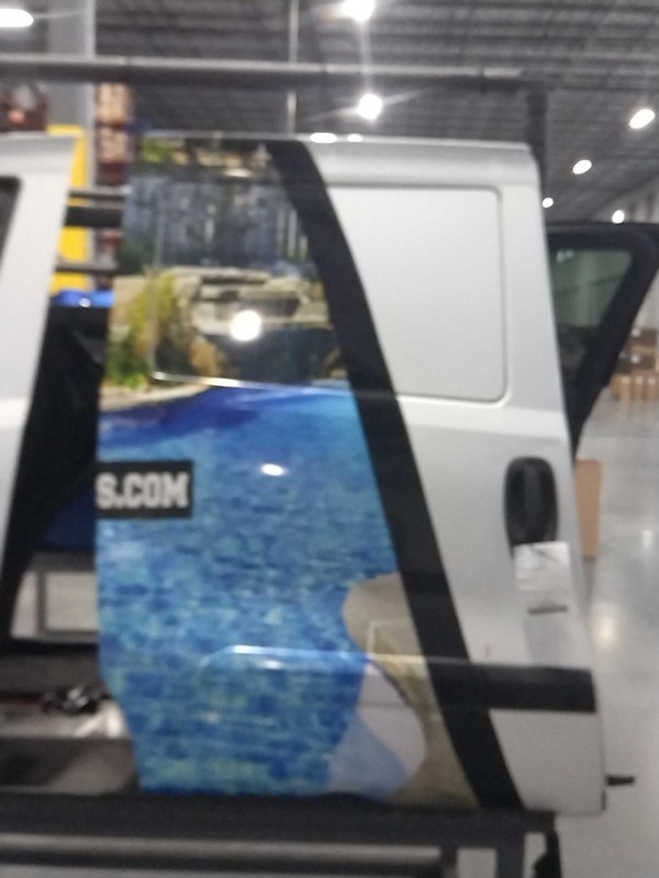 2016 RAM ProMaster City Rear Right Door White OEM 426093 191K Miles